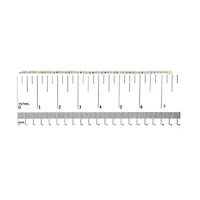 10k Yellow Gold 1.00 Cttw Diamond 3 Stone Link Bracelet