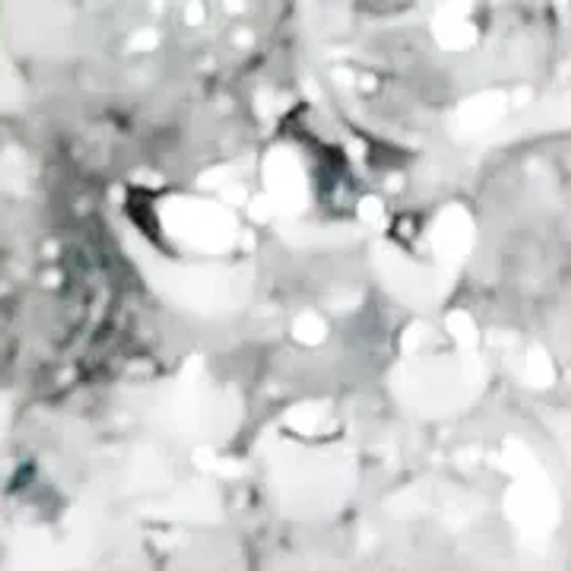 10k Yellow Gold 1.00 Cttw Diamond Floral S-Link Bracelet