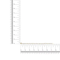 10k Yellow Gold 1.00 Cttw Diamond Floral S-Link Bracelet