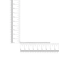 10k White Gold 2.00 Cttw Diamond "XOXO" Link Bracelet