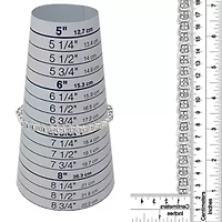 10k White Gold 2 cttw Diamond Fan-Shaped Link Tennis Bracelet