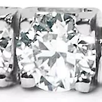 10K White Gold 2.0 Cttw Classic Diamond Tennis Bracelet