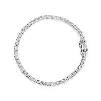 10K White Gold 2.0 Cttw Classic Diamond Tennis Bracelet