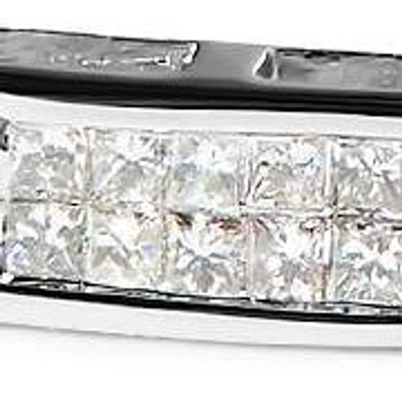 14K White Gold 1.0 Cttw Diamond Alternating Tennis Bracelet