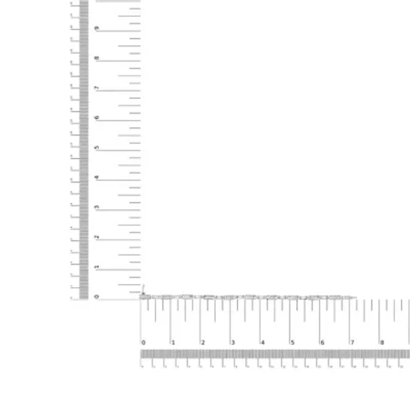 14K White Gold 1.0 Cttw Diamond Alternating Tennis Bracelet