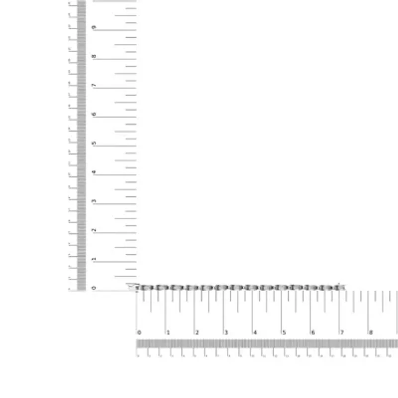 14K White Gold 1.00 Cttw Princess-Cut Diamond Link Bracelet