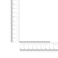 14K White Gold 1.00 Cttw Princess-Cut Diamond Link Bracelet