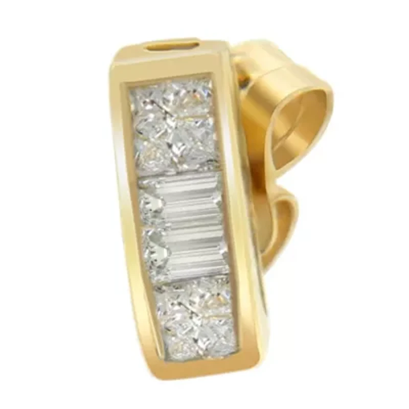 14k Yellow Gold 1/4ct TDW Diamond Earrings