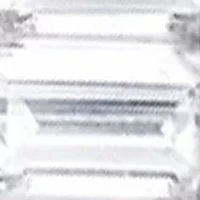 14K White Gold 1 cttw Round and Baguette Diamond Stud Earrings