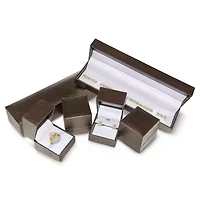 Lab Created 14K White Gold 3/4 Ct Lab Grown Diamond Solitaire With Halo Stud Earrings