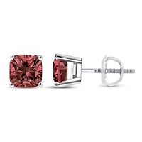 Lab Created 14K White Gold 1 1/2 Cttw Lab Grown Diamond Stud Earrings
