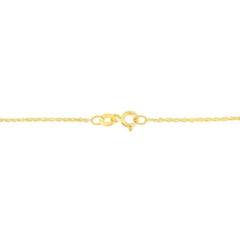 14K Yellow Gold Plated Silver 1.0 Cttw Diamond Composite Hearth 18" Pendant Necklace