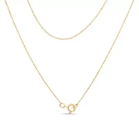 14K Yellow Gold Plated Silver 1/4 Cttw Diamond Composite Heart 18" Pendant Necklace