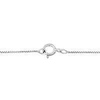 Two Tone .925 Sterling Silver 1/5 cttw Diamond "Mom" and Heart Pendant Necklace
