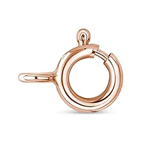 10K Gold Plated Silver 1/4 Cttw Champagne Diamond Triple Circle 18" Necklace