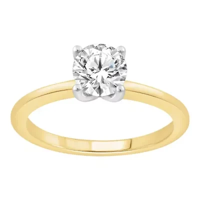 Lab Created 3/4 ct. t.w. Lab Grown Diamond Solitare Ring in 14K Gold