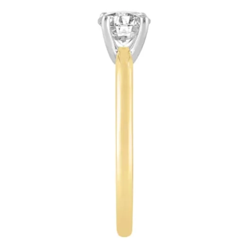 Lab Created 3/4 ct. t.w. Lab Grown Diamond Solitare Ring in 14K Gold