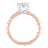 Lab Created 1 1/ ct. t.w. Lab Grown Diamond Solitare Ring in 14K Gold