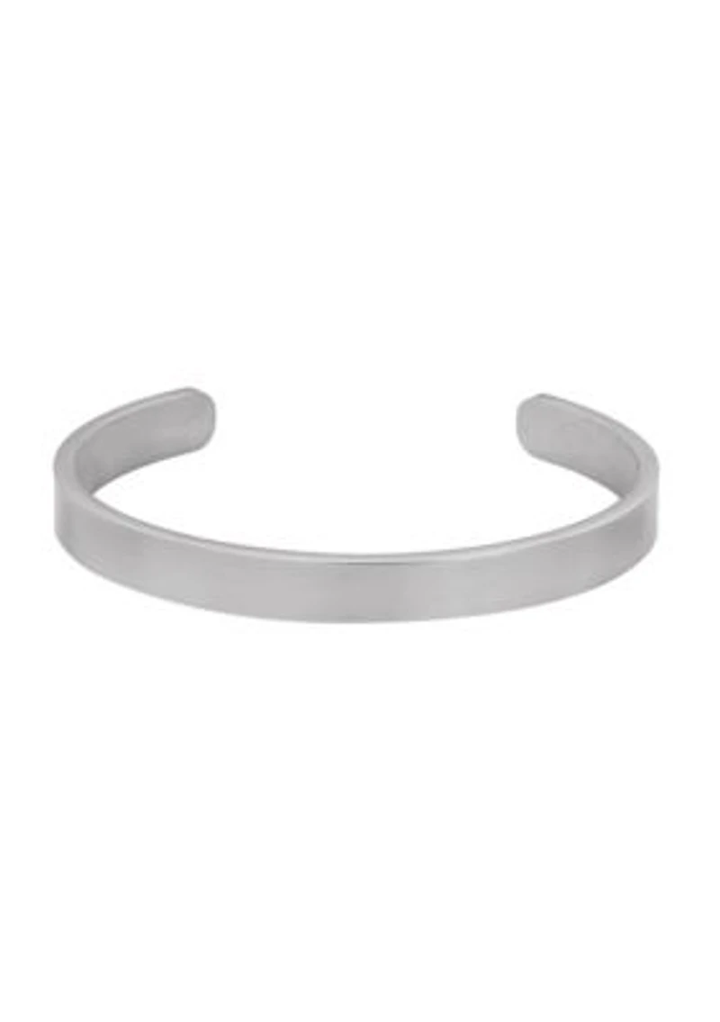 Men's Tarnish Resistant Stainless Steel Cuff