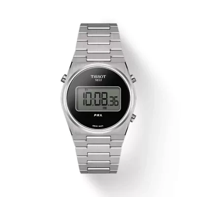 Unisex PRX Digital 35 mm Stainless steel Watch