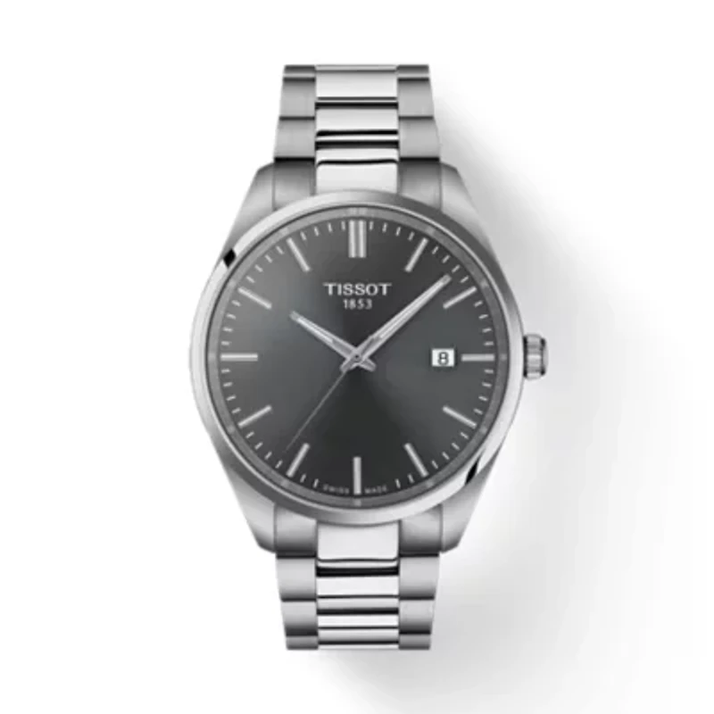 Men Tissot PR 100 Quartz 40mm Stainless steel Watch