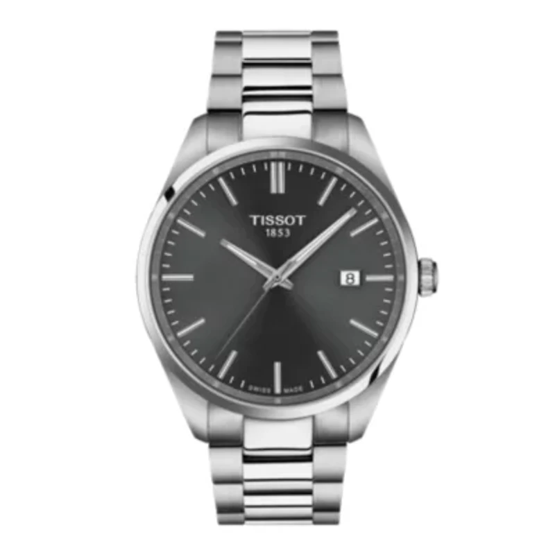 Men Tissot PR 100 Quartz 40mm Stainless steel Watch