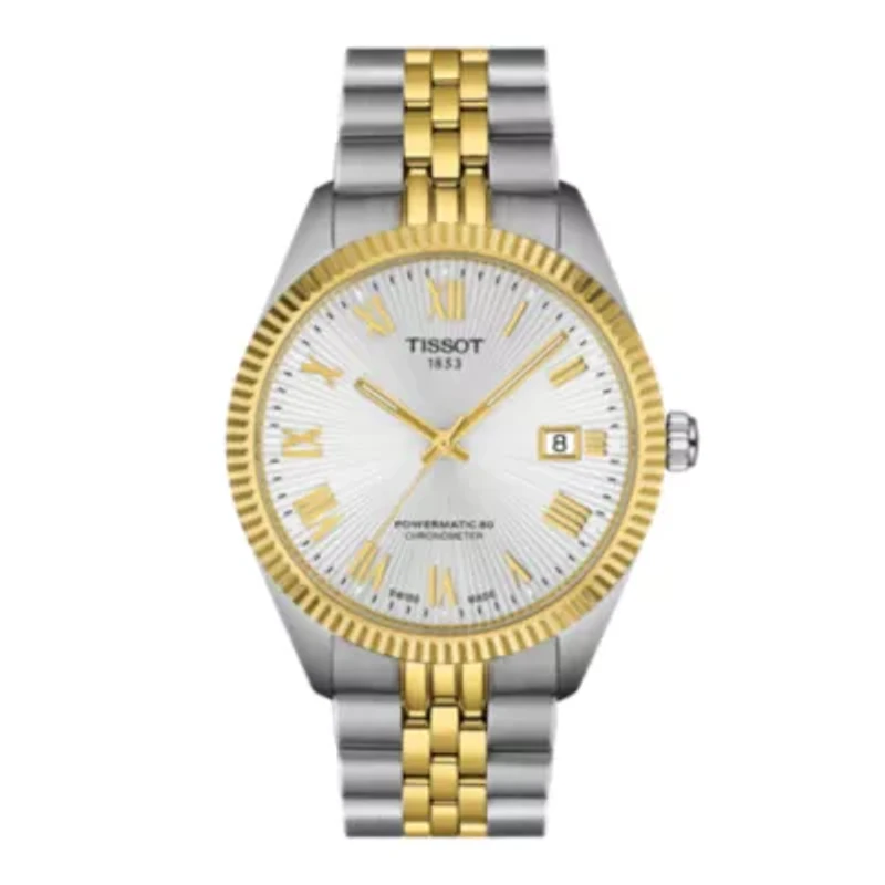 Men Tissot Ballade Powermatic 80 COSC 39mm Stainless steel Watch