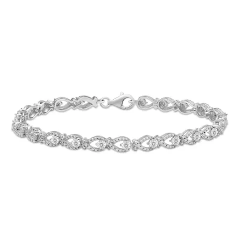 Womens Diamond Tennis Bracelet