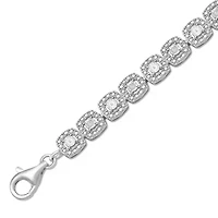 Womens Diamond Tennis Bracelet