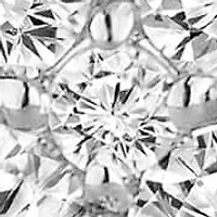 1/5 ct. tw. Diamond Oval Shape Cluster Earring in 10K Gold