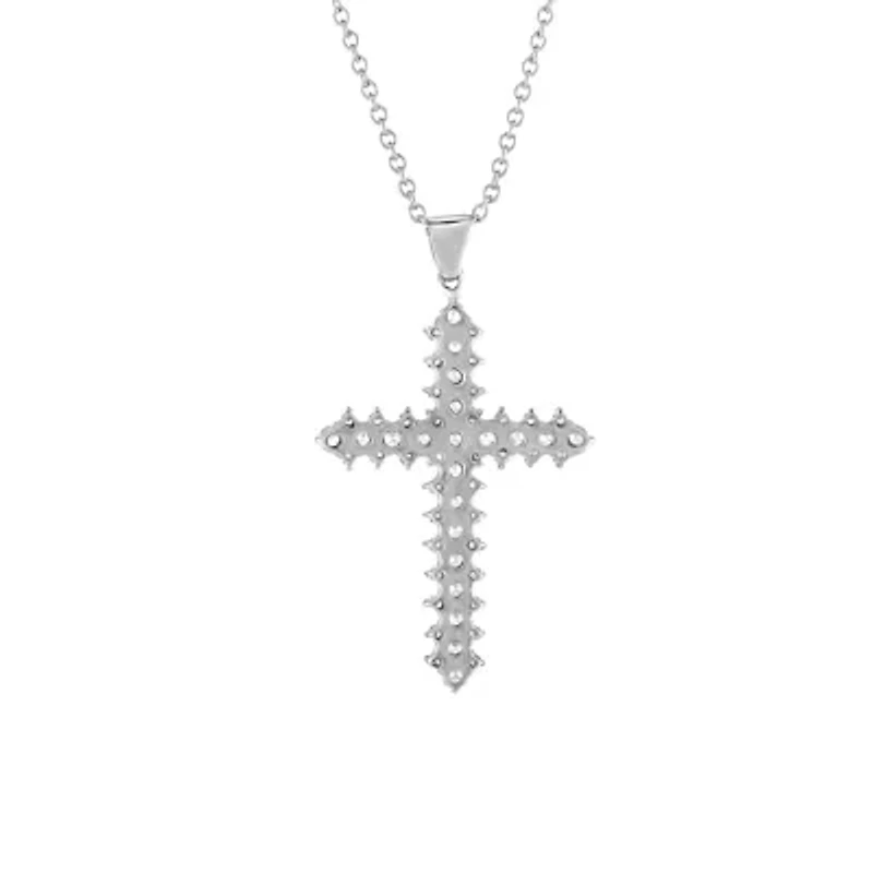 3/4 ct. tw. Diamond Cross Pendant in 14K Gold