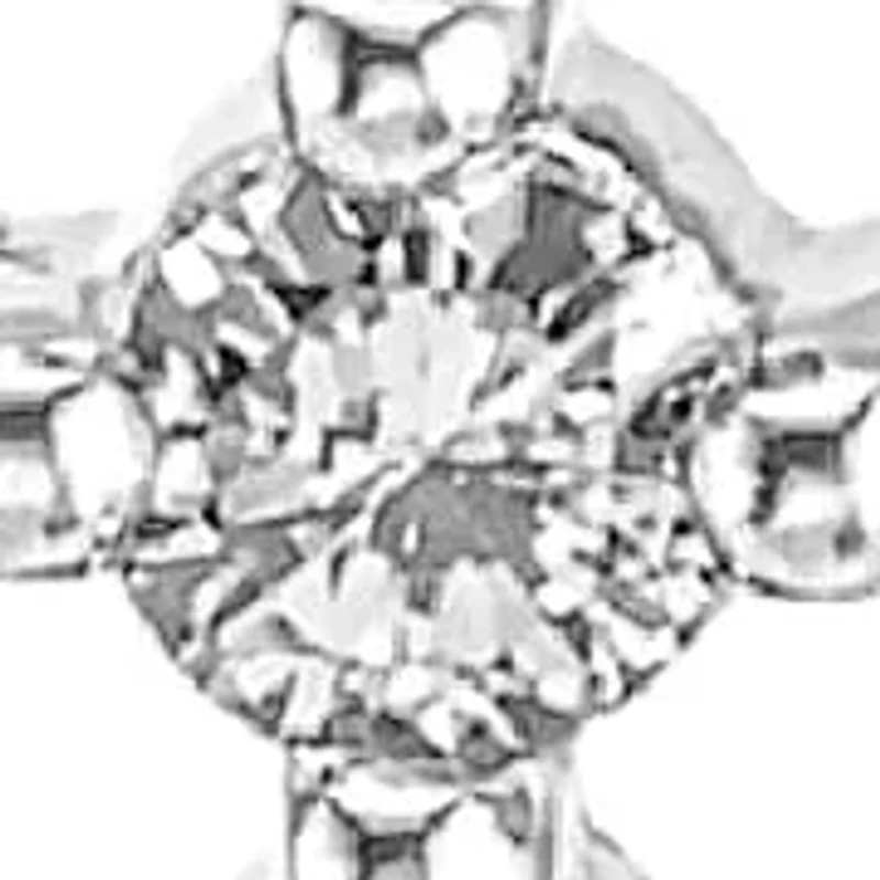 2 ct. tw. Diamond Cross Pendant in 14K Gold