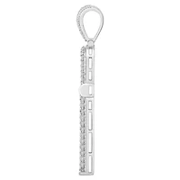 3 ct. tw. Diamond Men's Cross Pendant in 10K Gold