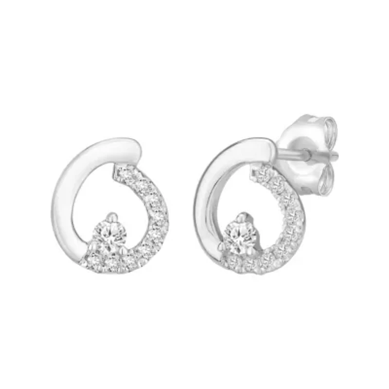 1/ ct. tw. Diamond Fashion Earring in 10K Gold
