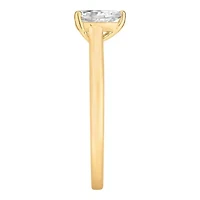 1/2 ct. tw. Diamond Pear Solitare Ring in 14K Gold