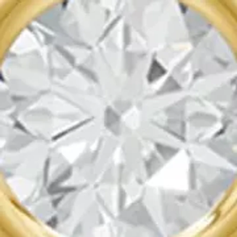 Lab Created 18K Vermeil Plated 0.35 Ct Round Lab Grown Diamond Wedding Band Ring Size 7