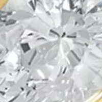 Lab Created 18K Vermeil Plated 0.7 Ct Pear Lab Grown Diamond 5-Stone Ring Size 7