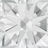 Lab Created 18K Vermeil Plated 0.75 Ct Round Lab Grown Diamond Hoop Earrings