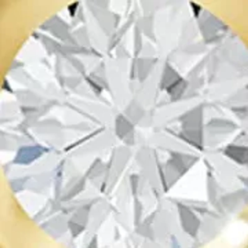 Lab Created 18K Vermeil Plated 2.3 Ct Round Lab Grown Diamond Dangle Earrings