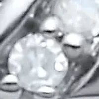 Men's .20 TCW Diamond Platinum-Plated Sterling Silver Diagonal Wedding Band Ring