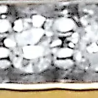 Men's .15 TCW Diamond 18K Gold-Plated Sterling Silver Slit Band Ring