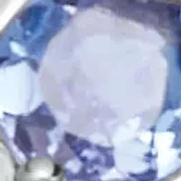 1.33 TCW Oval Cut Genuine Purple Tanzanite Sterling Silver Ring