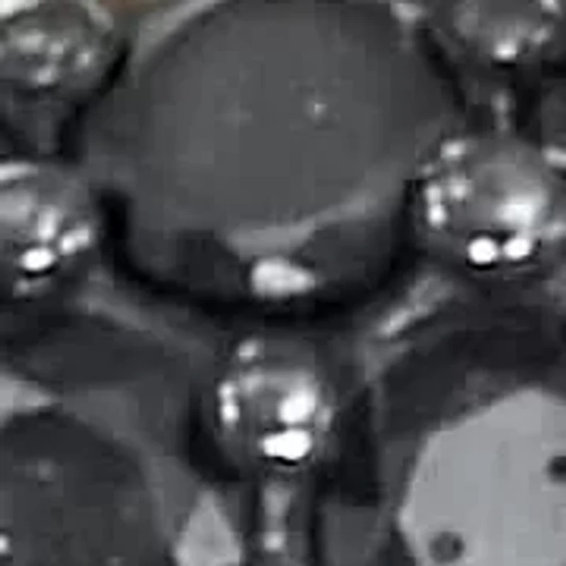 .22 TCW Black Spinel and CZ Gold-Plated Sterling Silver Engagement Ring