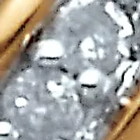 Men's .20 TCW Diamond 18K Gold-Plated Sterling Silver Diagonal Wedding Band Ring