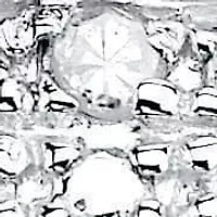 Men's 1/8 cttw Round Genuine Diamond Platinum-plated Silver Wedding Ring