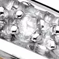 Men's 1/10 TCW Round Diamond Two-Tone 10k Gold Diagonal Wedding Band Ring