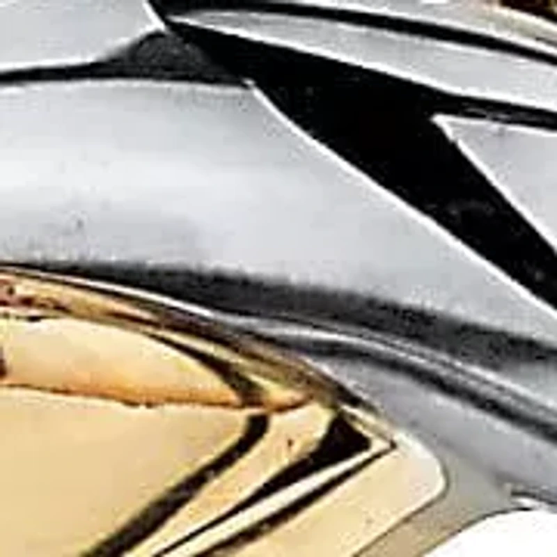 10k Yellow Gold Two-Tone Twist Ring