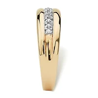 1/5 TCW Round Diamond Wedding Band 10k Gold