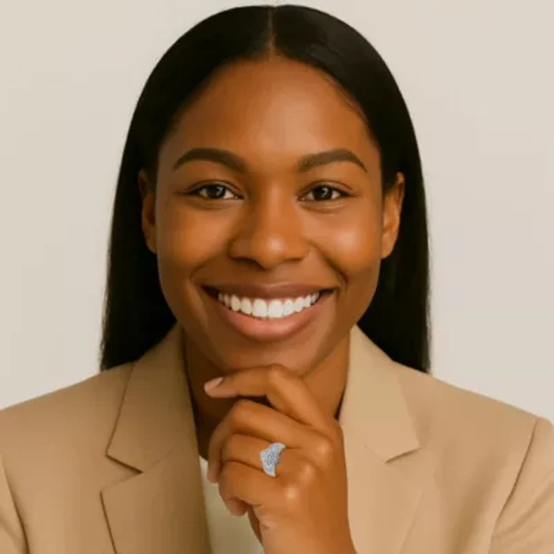 1/4 TCW Round Diamond 18k Gold-plated Sterling Silver Marquise-Shaped Ring