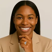 1/4 TCW Round Diamond 18k Gold-plated Sterling Silver Marquise-Shaped Ring